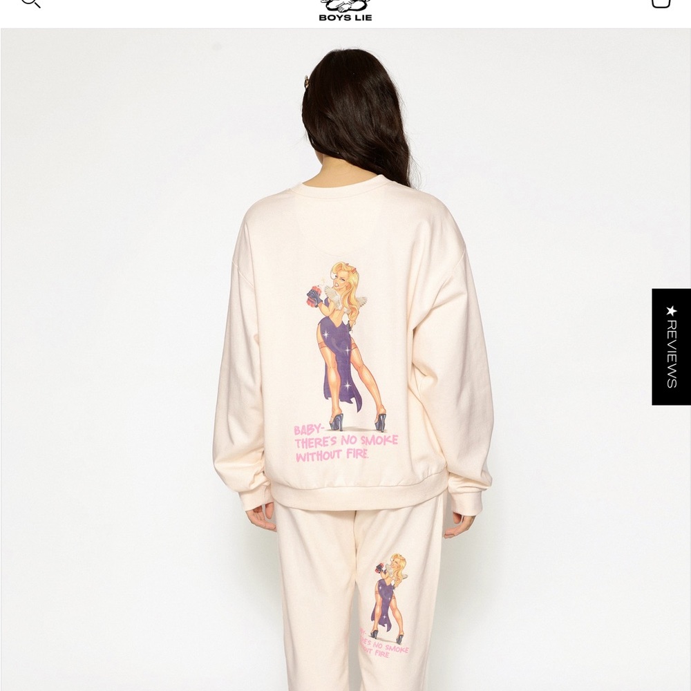 NWT BOYS LIE CREWNECK